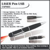 Set of 100 Pen with 8 GB Pen Drive+Laser Pointer with your branding with box