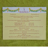 Recycled Plantable Paper Wedding Invitation Cards with Tulsi Seeds 6 x 8 inches - MOQ 100