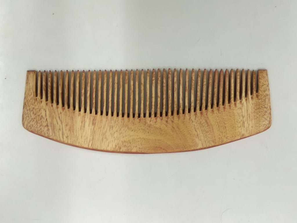 Neem Comb 6.75" E shape single spokes