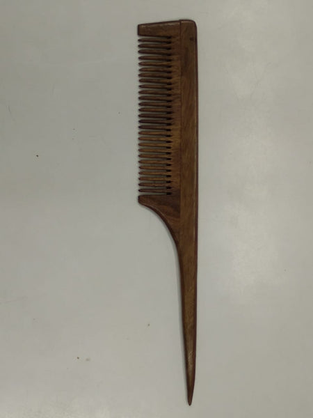 Sisham comb 9" single spokes with pointed handle