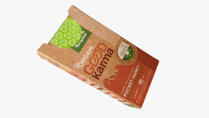 Origami Good Karma Pocket Hanky
