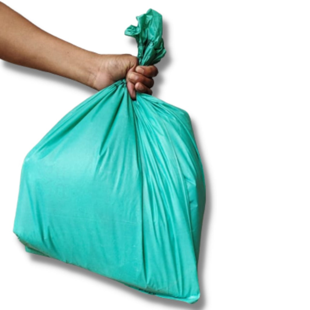 Garbage bag outlet green