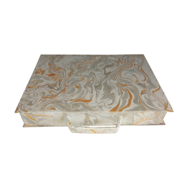 An amazing attachi made out of cloth waste (khadi)  paper - looks dashing for men