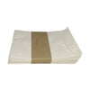 White Cover 6 x 4 (A set of 50) Side Open Handmade from Khadi (Cotton Waste) Paper