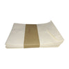 White Cover 6 x 4 (A set of 50) Side Open Handmade from Khadi (Cotton Waste) Paper