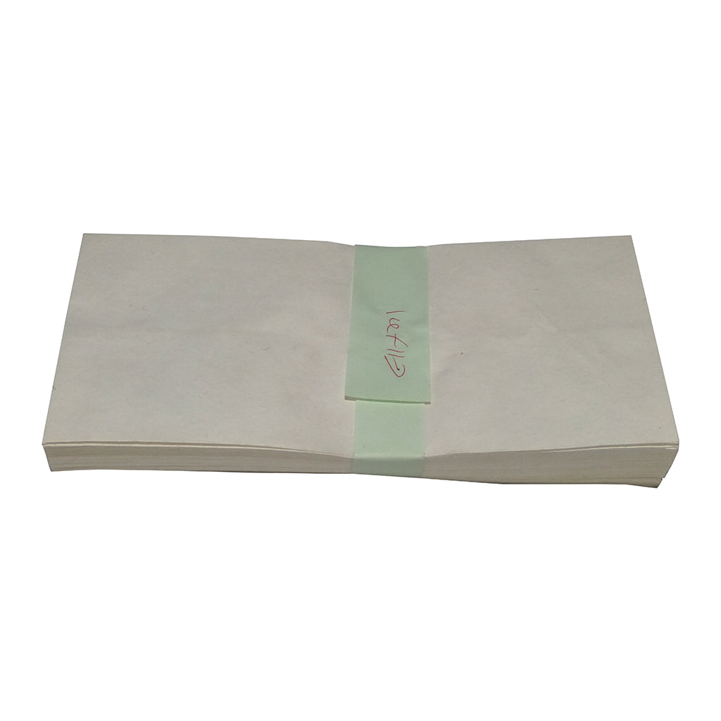 White Cover 9.5 x 4.5 (A set of 50) Side Open Handmade from Khadi (Cotton Waste) Paper