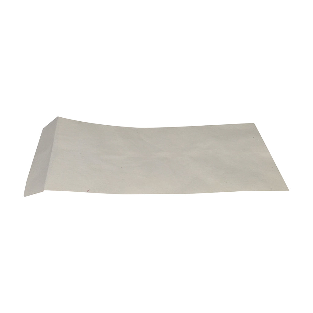 White Cover 9.5 x 4.5 (A set of 50) Side Open Handmade from Khadi (Cotton Waste) Paper