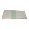 White Cover with Address Window 11 x 5 (A set of 50) Side Open Handmade from Khadi (Cotton Waste) Paper