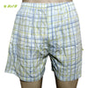 Organic herbal dyed unisex innerwear boxer checks print cambric (2 colours)