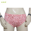 Organic herbal dyed women's innerwear hipster ornament print knit (2 colours)