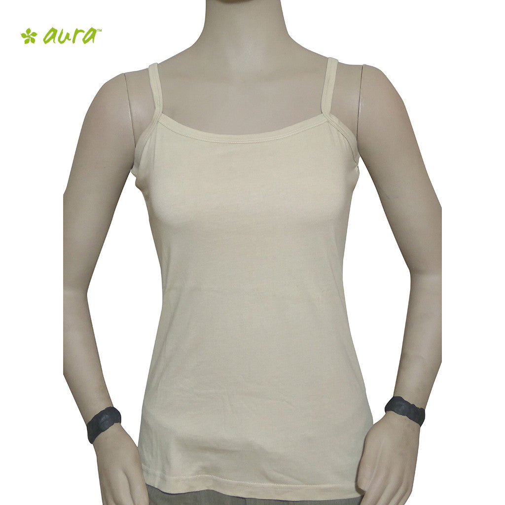 Organic herbal dyed women's innerwear camisole short knit (3 colours)