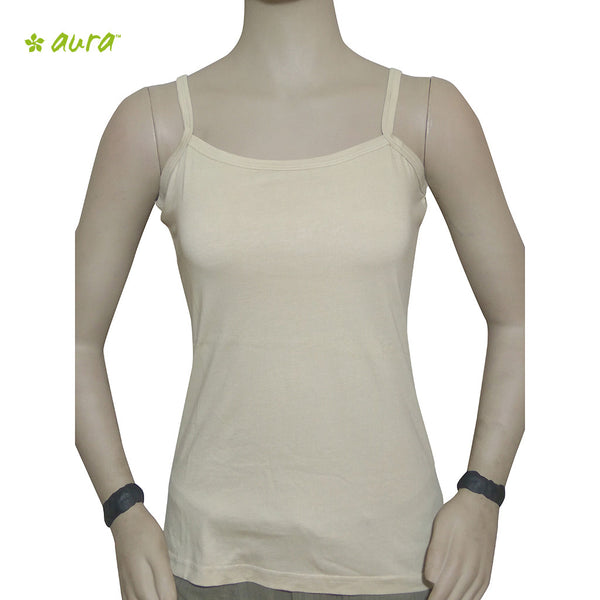 Organic herbal dyed women's innerwear camisole short knit (3 colours)