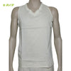 Organic herbal dyed men's innerwear bandee v neck sleeveless cambric (2 colours)