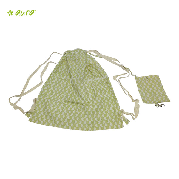 Organic herbal dyed corporate bag small keri  print