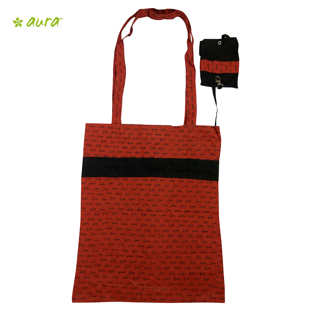 Organic herbal dyed jolla bag kerry art with cover