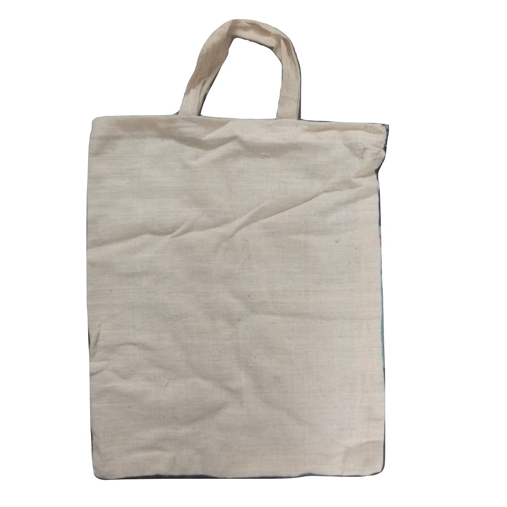 Reusable Shopping Hand Carry Bag Medium Size Khadi