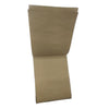 Waste TetraPak Recycled Notepad Brown Unbleached A5 - 40 pages