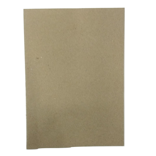 Waste TetraPak Recycled Notebook Brown Unbleached A5 - 20 pages