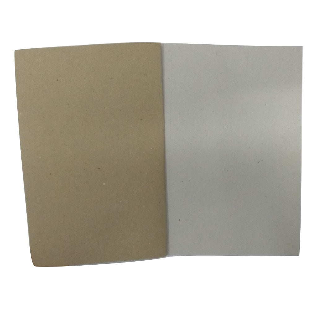 Waste TetraPak Recycled Notebook Brown Unbleached A5 - 20 pages