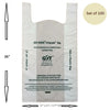 Biodegradable Compostable IS 17088 Certified Non Polluting Shopping Carry Bags - 20" x 26"