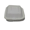 Biodegradable Compostable Sugarcane Bagasse 450 ml Burger Box 5.5 x 5.5 inch with cover
