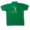 Waste PET Bottles Recycled to make this T Shirt - 50% PET 50% Cotton Polo Green