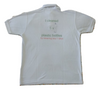 Waste PET Bottles Recycled to make this T Shirt - 50% PET 50% Cotton Polo White