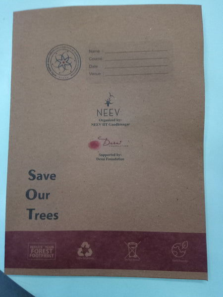 Recycled PAPER FOLDER - A4 Size  ( With Branding )