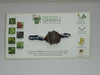 Plantable Rakhis - 100% organic cotton khadi hand spun threads natural coloured no chemical sagargota