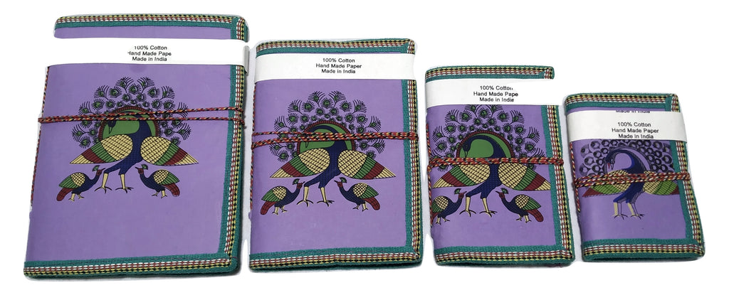 Diary Set - Cotton Handmade Diary / Journal