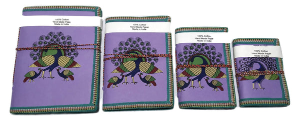 Diary Set - Cotton Handmade Diary / Journal