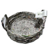 Upcycled Newspaper Round Paper Basket