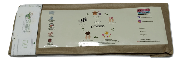 Ahmedabad Temple Flower Recycled Insense Sticks