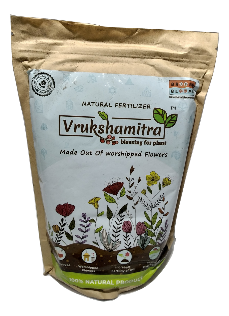 Ahmedabad Temple Flower Recycled Fertilizer