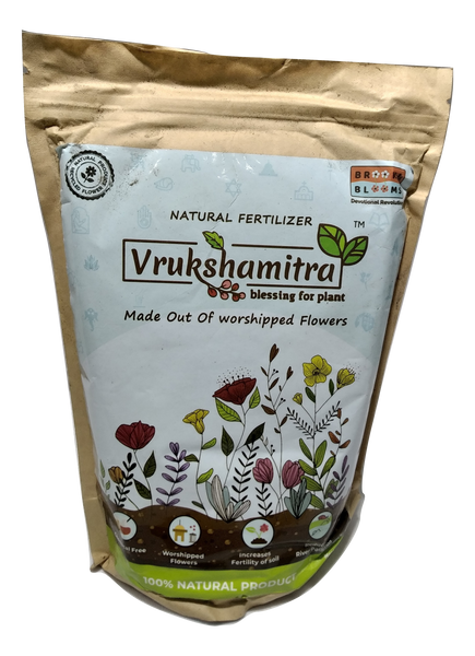 Ahmedabad Temple Flower Recycled Fertilizer