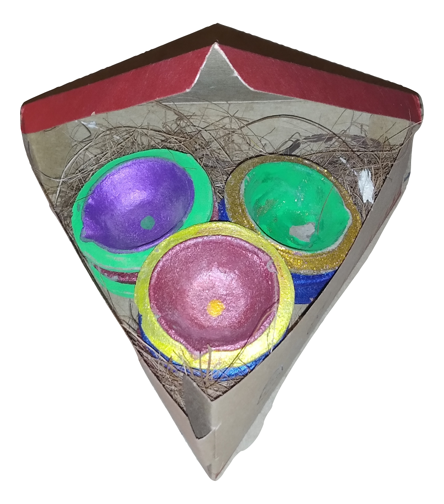 GAUMAY Cow Dung Recycled Diyas