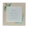 Recycled Paper Designer Wedding Invite 7 x 7 with gold foiling 3 inserts MOQ 500