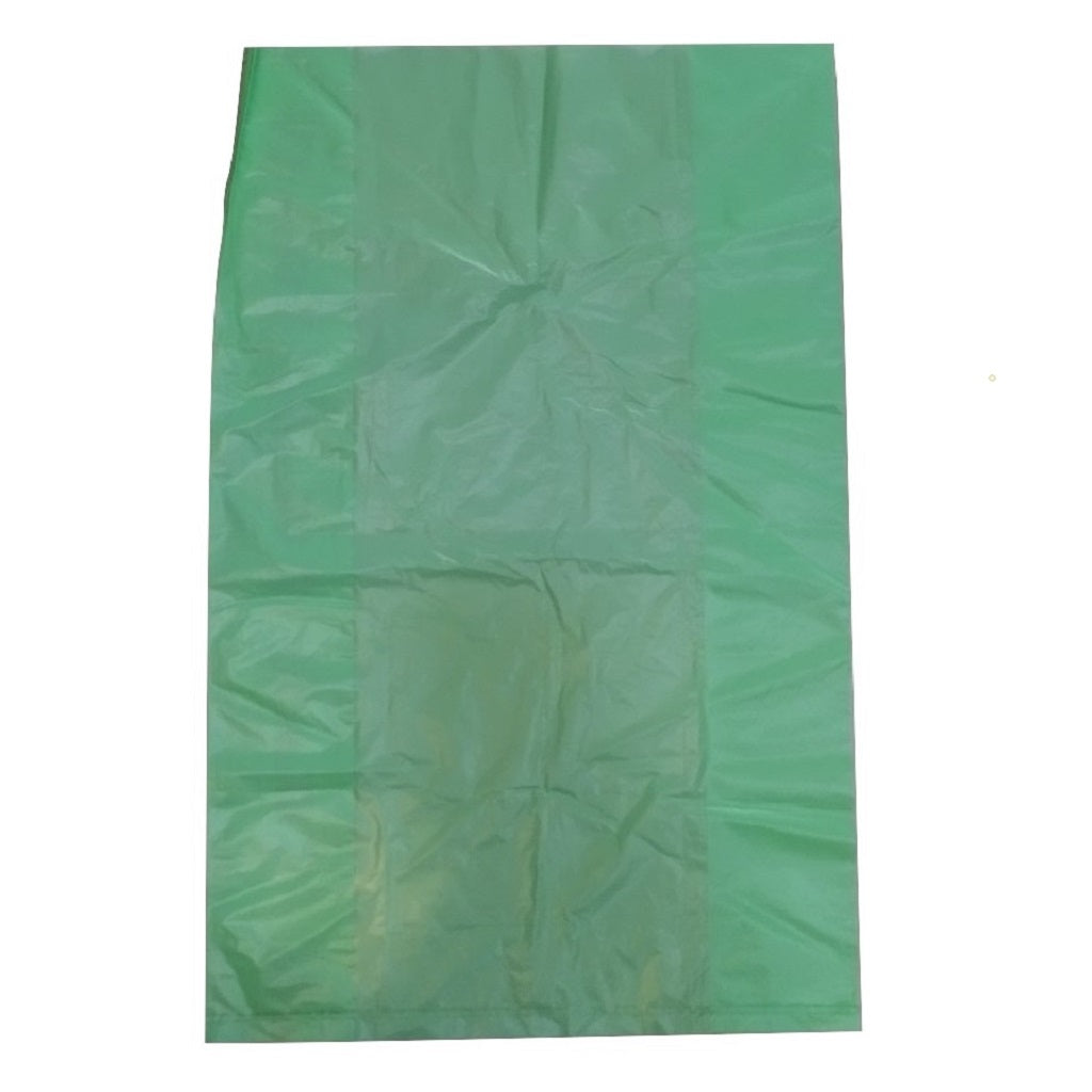 Plastic Free Compostable Dustbin Liners IS 17088 certified - 19" x 21" - Green Colour
