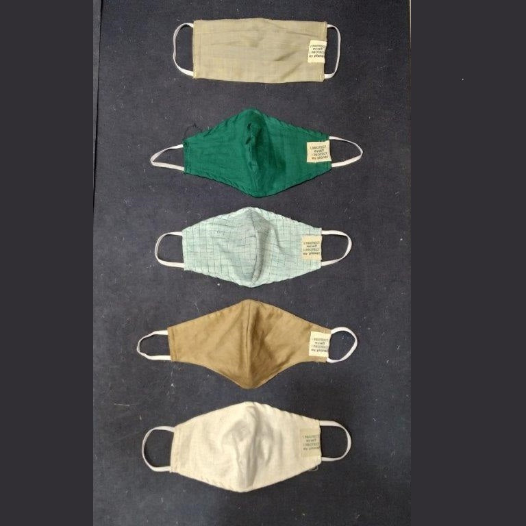 Once Upon A Time - ECOVID Upcycled Cloth Masks - Set of 5