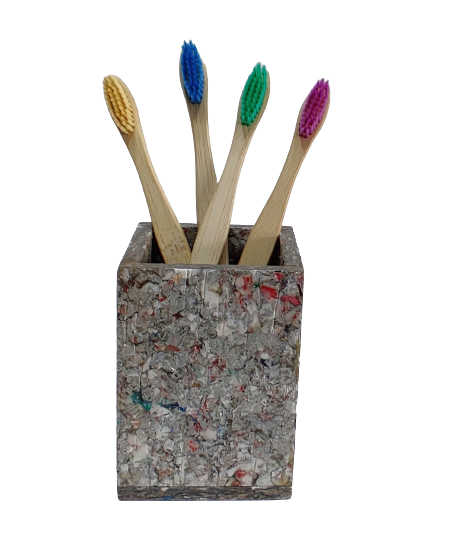 100% Compostable Zero Plastic Toothbrush Pack of 4
