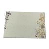 Recycled Plantable Paper Invitation Cards with Beautiful Designs with Cover 9 x 6 inches (100 Cards)