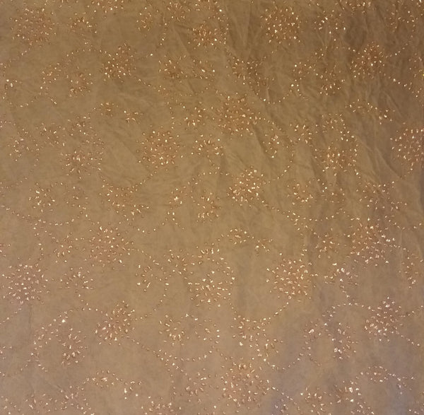 GiftWrap Wrapping Paper - Dark Brown colour embossed with red shining dots (Set of 5)