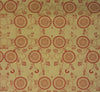 Gift Wrapping Wrappaper - Light Yellow with Circle Print
