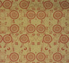 Gift Wrapping Wrappaper - Light Yellow with Circle Print