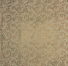 Gift Wrapping Paper - Offwhite with golden fruit & flower print recycled cotton waste