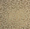 Gift Wrapping Paper - Offwhite with golden fruit & flower print recycled cotton waste