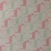 Gift Wrapping Paper - White Animal Print of Deer in red and green