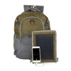 Solar Laptop Backpack L001 with solar panel, battery bank and mobile charger (Sunlast)