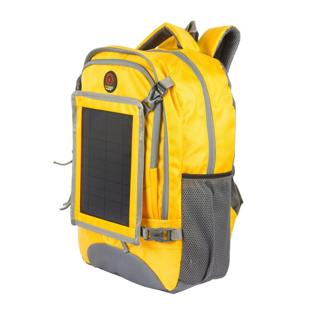 Solar Laptop Backpack L002 with solar panel, battery bank and mobile c –