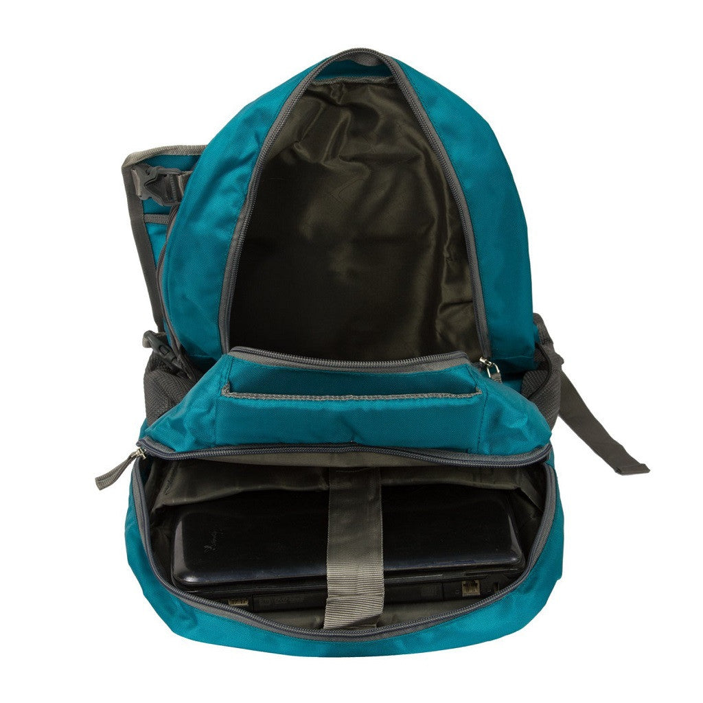 Solar Laptop Backpack L003 with solar panel, battery bank and mobile charger (Sunlast)